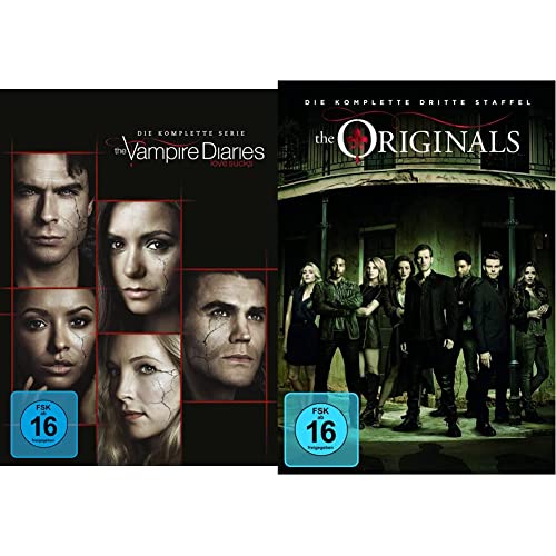 The Vampire Diaries: Die komplette Serie (Staffeln 1-8) [DVD] (exklusiv bei Amazon.de) & The Originals - Die komplette dritte Staffel [5 DVDs] von Warner Bros (Universal Pictures)