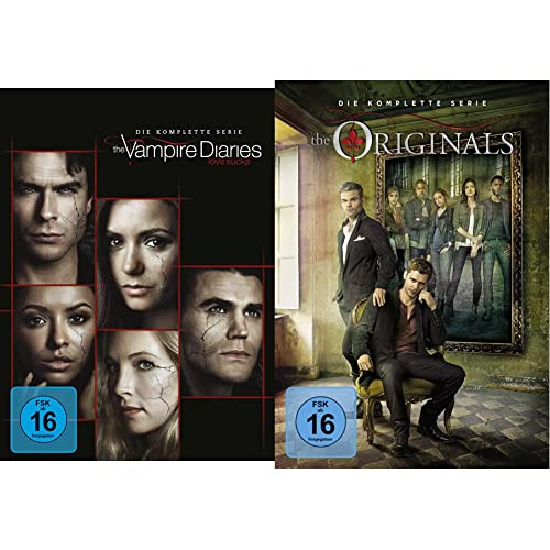 The Vampire Diaries: Die komplette Serie (Staffeln 1-8) [DVD] (exklusiv bei Amazon.de) & The Originals: Die komplette Serie (Staffeln 1-5) (exklusiv bei Amazon.de) [21 DVDs] von Warner Bros (Universal Pictures)