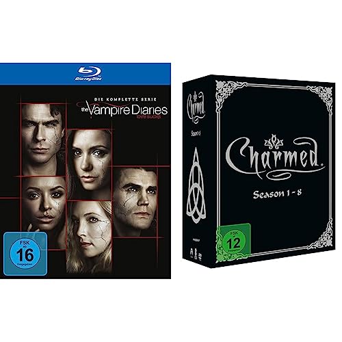 The Vampire Diaries: Staffel 1-8 [Blu-ray] & Charmed - Season 1 - 8 - Die komplette Serie (DVD) von Warner Bros (Universal Pictures)
