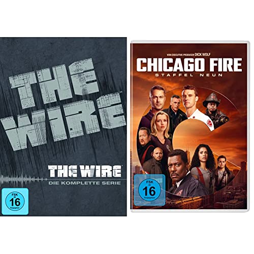 The Wire Staffel 1-5 Komplettbox (exklusiv bei Amazon.de) [24 DVDs] & Chicago Fire - Staffel 9 [4 DVDs] von Warner Bros (Universal Pictures)