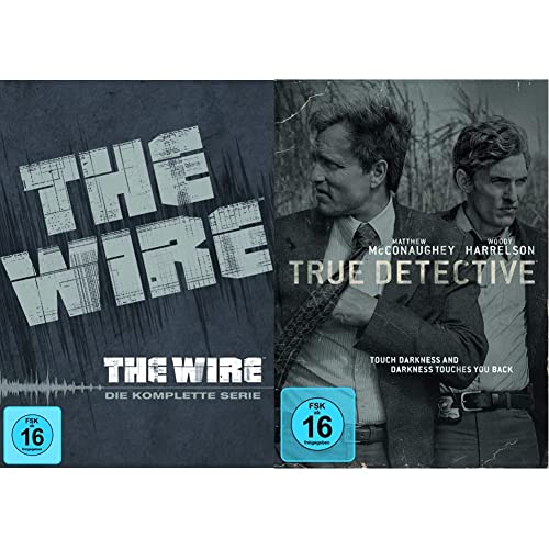 The Wire Staffel 1-5 Komplettbox (exklusiv bei Amazon.de) [24 DVDs] & True Detective Staffel 1 [3 DVDs] von Warner Bros (Universal Pictures)