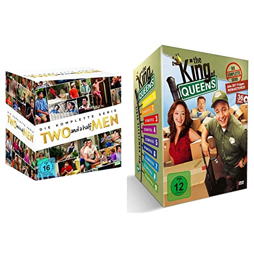 Two and a Half Men Komplettbox [40 DVDs] (exklusiv bei Amazon.de) & The King of Queens - Die komplette Serie - Queens Box (36 DVDs) (exklusiv bei Amazon.de) von Warner Bros (Universal Pictures)