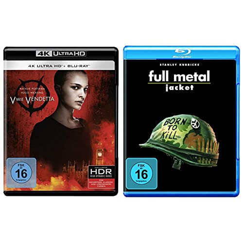 V wie Vendetta (4K Ultra-HD) (+ Blu-ray 2D) & Full Metal Jacket [Blu-ray] von Warner Bros (Universal Pictures)
