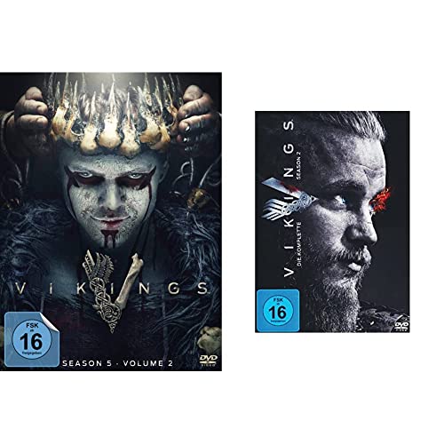 Vikings - Season 5 Volume 2 [3 DVDs] & Vikings - Season 2 [3 DVDs] von Warner Bros (Universal Pictures)
