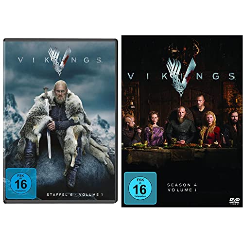 Vikings - Staffel 6 Volume 1 [3 DVDs] & Vikings - Season 4 Volume 1 [3 DVDs] von Warner Bros (Universal Pictures)