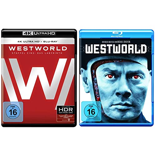 Westworld - Die komplette 1. Staffel (3 Blu-rays 4K Ultra-HD) (+ 3 Blu-rays 2D) & Westworld [Blu-ray] von Warner Bros (Universal Pictures)