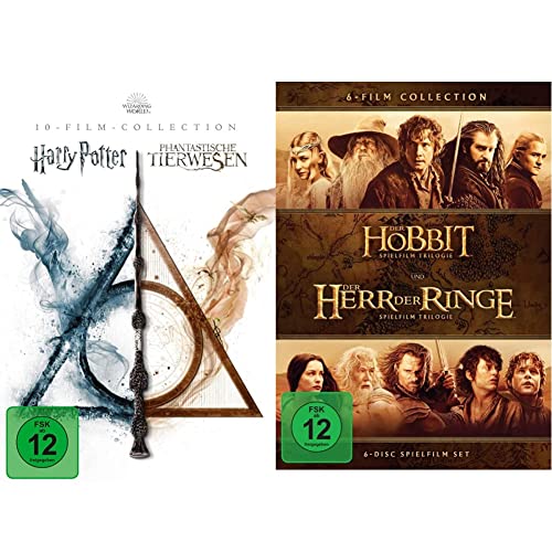 Wizarding World 10-Film Collection [10 DVDs] & Mittelerde Collection [6 DVDs] von Warner Bros (Universal Pictures)