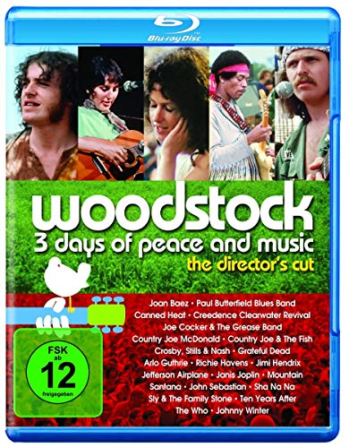 Woodstock [Blu-ray] [Director's Cut] von Warner Home Video