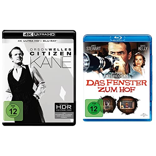 Citizen Kane (+ Blu-ray 2D) & Das Fenster zum Hof [Blu-ray] von Warner Bros (Universal Pictures Germany GmbH)