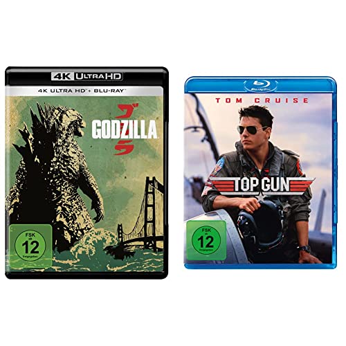 Godzilla (4K Ultra-HD) (+ Blu-ray 2D) & Top Gun (Blu-ray) von Warner Bros (Universal Pictures Germany GmbH)