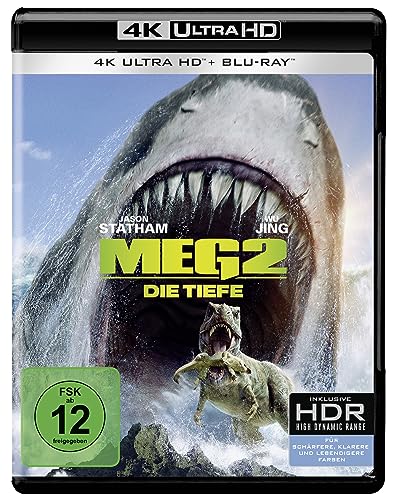 Meg 2: Die Tiefe [4K Ultra HD & Blu-ray 2D] von Warner Bros