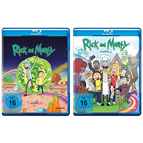 Rick & Morty - Staffel 1 [Blu-ray] & Rick & Morty - Staffel 2 [Blu-ray] von Warner Bros (Universal Pictures Germany GmbH)