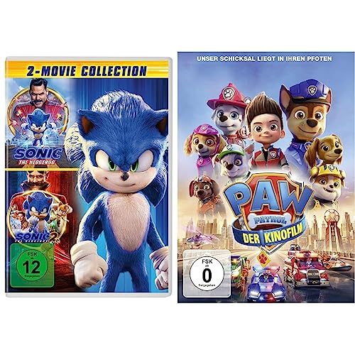 Sonic - 2 Movie Collection & Paw Patrol: Der Kinofilm von Warner Bros (Universal Pictures Germany GmbH)