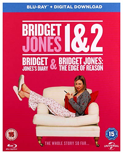 Bridget Jones 1 & 2 Double (Blu-ray + UV Copy) [2016] UK-Import, Sprache-Deutsch, Englisch von Warner Bros (WAAQ4)
