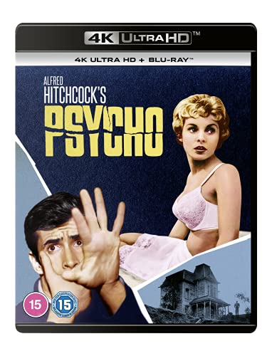 Psycho [4K Ultra-HD] [1960] [Blu-ray] [Region Free] von Warner Bros (WAAQ4)