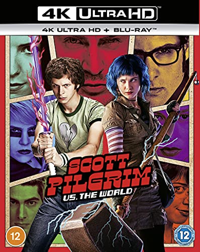 Scott Pilgrim vs The World [4K Ultra-HD] [2010] [Blu-ray] [Region Free] von Warner Bros (WAAQ4)
