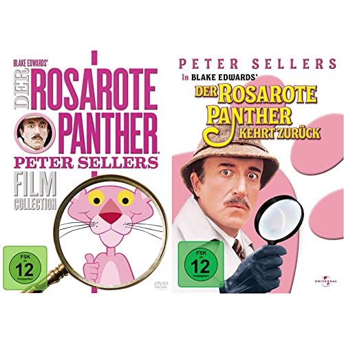 Der Rosarote Panther - Peter Sellers Collection [5 DVDs] & Der rosarote Panther kehrt zurück von Warner Bros Entertainment