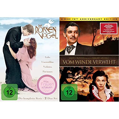 Dornenvögel [4 DVDs] & Vom Winde verweht [2 DVDs] von Warner Bros Entertainment
