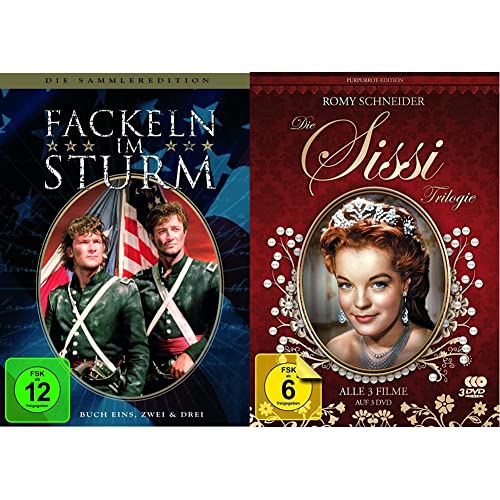 Fackeln im Sturm - Die Sammleredition 8 DVDs & Sissi Trilogie - Purpurrot-Edition - Filmjuwelen [3 DVDs] von Warner Bros Entertainment