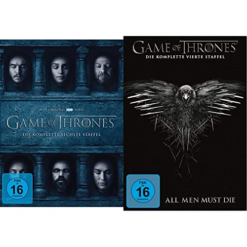 Game of Thrones - Die komplette sechste Staffel [5 DVDs] & Game of Thrones - Staffel 4 [5 DVDs] von Warner Bros Entertainment