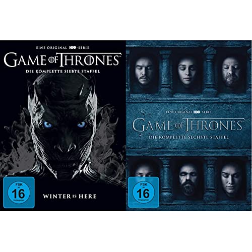 Game of Thrones: Die komplette 7. Staffel [4 DVDs] & Game of Thrones - Die komplette sechste Staffel [5 DVDs] von Warner Bros Entertainment