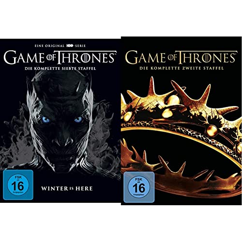 Game of Thrones: Die komplette 7. Staffel [4 DVDs] & Game of Thrones - Die komplette zweite Staffel [5 DVDs] von Warner Bros Entertainment