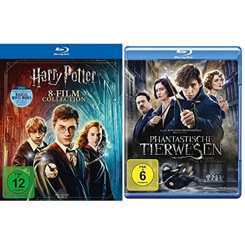 Harry Potter: The Complete Collection - Jubiläums-Edition [Blu-ray] & Phantastische Tierwesen und wo sie zu finden sind [Blu-ray] von Warner Bros Entertainment
