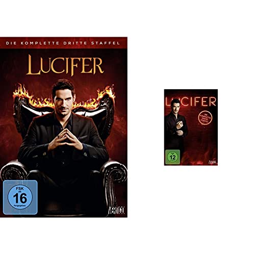 Lucifer - Die komplette dritte Staffel [5 DVDs] & Lucifer - Die komplette erste Staffel [3 DVDs] von Warner Bros Entertainment