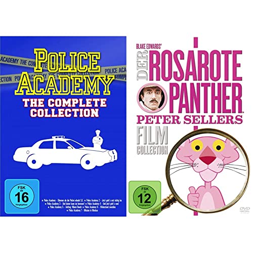 Police Academy - Complete Collection [7 DVDs] & Der Rosarote Panther - Peter Sellers Collection [5 DVDs] von Warner Bros Entertainment