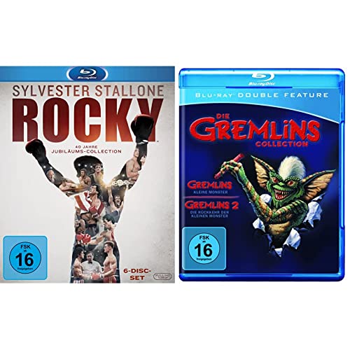 Rocky - Complete Saga [Blu-ray] & Gremlins 1+2 - Die Collection [Blu-ray] von Warner Bros Entertainment