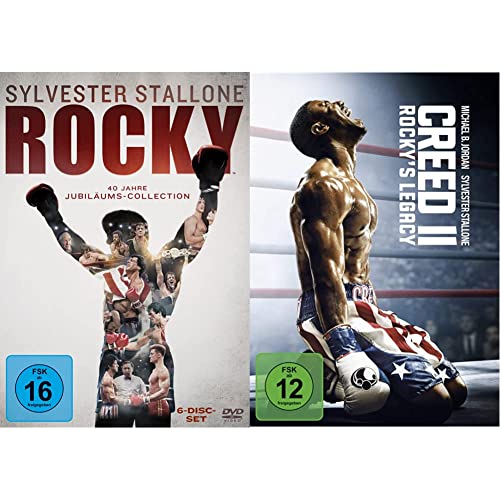 Rocky - The Complete Saga [6 DVDs] & Creed II: Rocky's Legacy von Warner Bros Entertainment