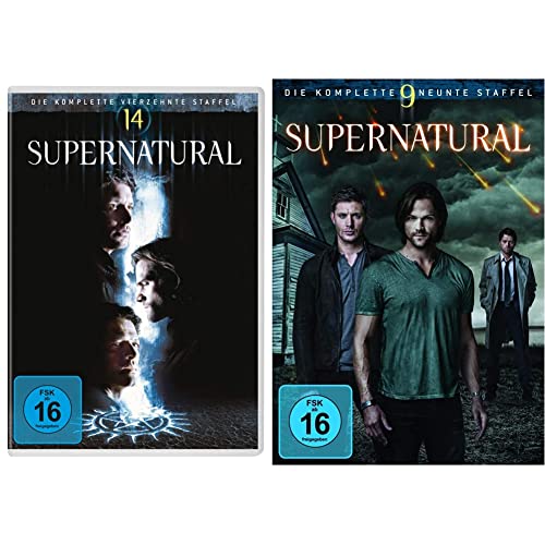 Supernatural - Die komplette vierzehnte Staffel [5 DVDs] & Supernatural - Die komplette neunte Staffel [6 DVDs] von Warner Bros Entertainment