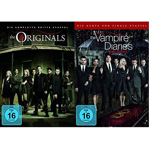 The Originals - Die komplette dritte Staffel [5 DVDs] & The Vampire Diaries: Die 8. und finale Staffel [DVD] von Warner Bros Entertainment