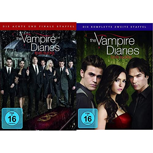 The Vampire Diaries: Die 8. und finale Staffel [DVD] & The Vampire Diaries - Die komplette zweite Staffel [5 DVDs] von Warner Bros Entertainment