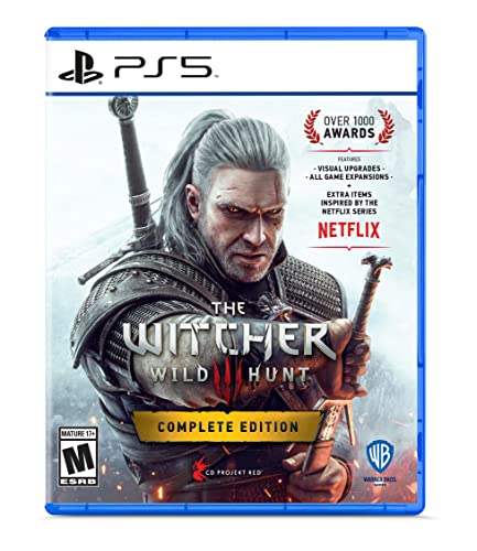Witcher 3: Wild Hunt Complete Edition for PlayStation 5 Witcher 3: Wild Hunt Complete Edition for PlayStation 5 von Warner Bros Games