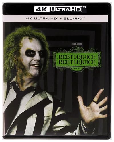 Beetlejuice Beetlejuice 4K [Blu-Ray] [Region Free] (Deutsche Sprache) von Warner Bros. Entertainment Nordic AB