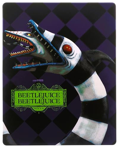 Beetlejuice Beetlejuice steelbook 4K [Blu-Ray] [Region Free] (Deutsche Sprache) von Warner Bros. Entertainment Nordic AB