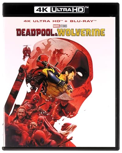 Deadpool & Wolverine 4K [Blu-Ray] [Region Free] (Deutsche Untertitel) von Warner Bros. Entertainment Nordic AB