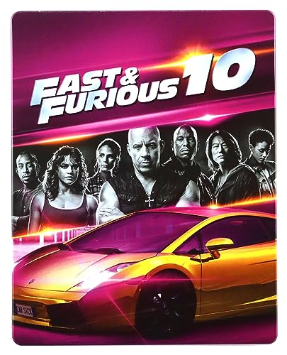 Fast X steelbook 4K [Blu-Ray] [Region Free] (IMPORT) (Keine deutsche Version) von Warner Bros. Entertainment Nordic AB