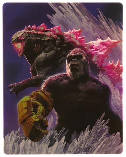 Godzilla x Kong: The New Empire steelbook 4K [Blu-Ray] [Region Free] (Deutsche Sprache. Deutsche Untertitel) von Warner Bros. Entertainment Nordic AB