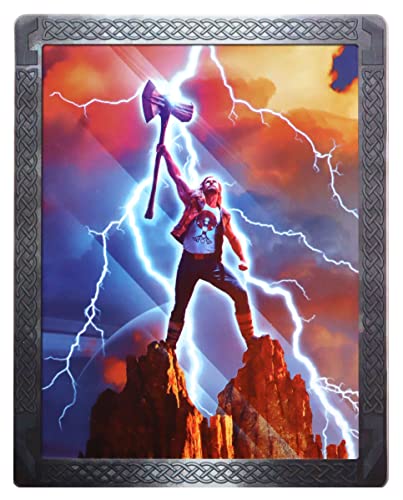 Thor: Love and Thunder steelbook [Blu-Ray] [Region B] (IMPORT) (Keine deutsche Version) von Warner Bros. Entertainment Nordic AB