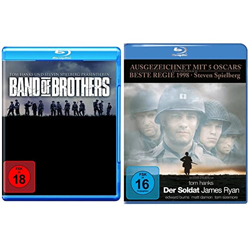 Band of Brothers - Box Set [Blu-ray] & Der Soldat James Ryan [Blu-ray] von Warner Bros.
