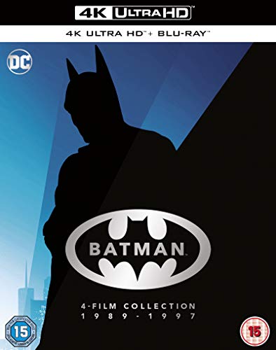 Batman 4-Film Collection 1989 - 1997 [4K Ultra-HD Blu-ray] [2020] [Region Free] von Warner Bros
