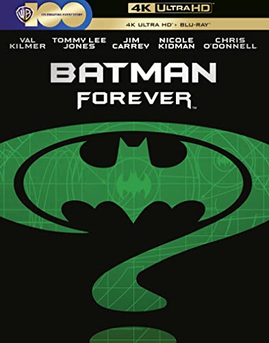 Batman Forever Ultimate Collector's Edition with Steelbook [4K Ultra HD] [1995] [Blu-ray] [2023] [Region Free] von Warner Bros