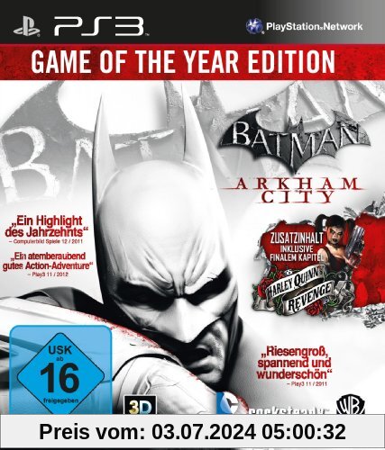 Batman: Arkham City - Game of the Year Edition - [PlayStation 3] von Warner Bros.
