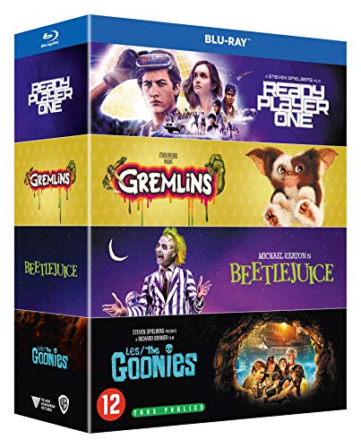 Coffret années 80 4 films : les goonies ; gremlins ; beetlejuice ; ready player one [Blu-ray] [FR Import] von Warner Bros.