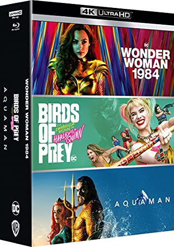 Coffret dc universe : birds of prey et la fantabuleuse histoire de harley quinn + aquaman + wonder woman 1984 4k Ultra-HD [Blu-ray] [FR Import] von Warner Bros.