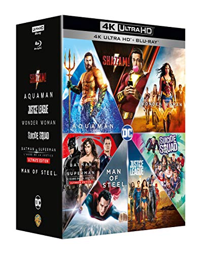 Coffret dc universe 7 films 4k Ultra-HD [Blu-ray] [FR Import] von Warner Bros.