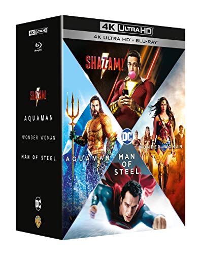 Coffret origin stories 4 films 4k ultra hd [Blu-ray] [FR Import] von Warner Bros.