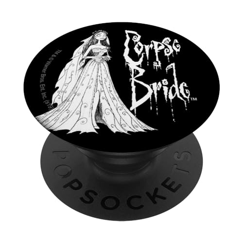 Corpse Bride Logo and Silhouette PopSockets mit austauschbarem PopGrip von Warner Bros.